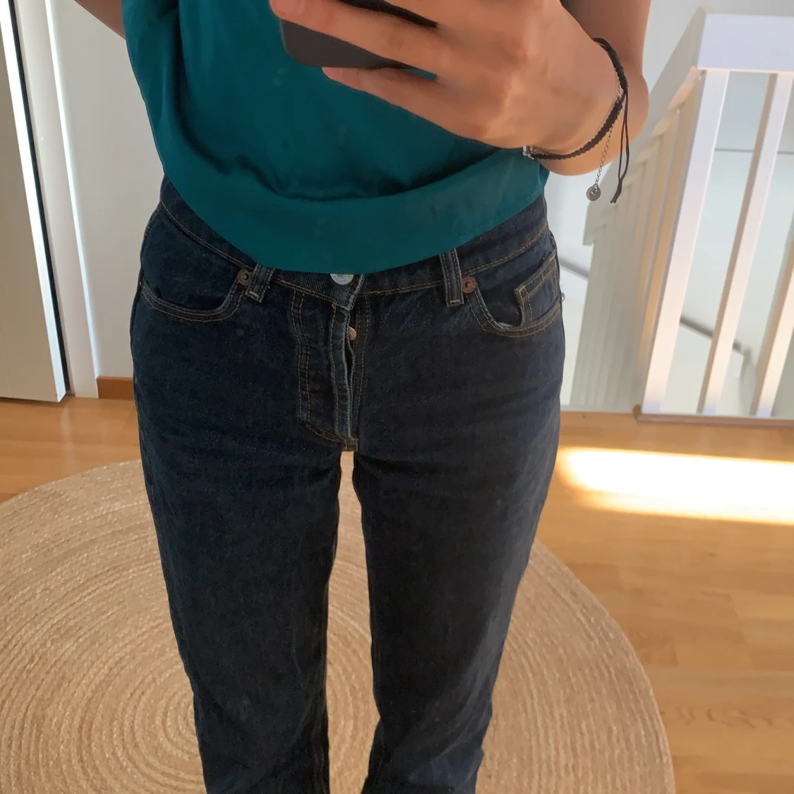 Säljer dem jötte fina zara jeansen  - 90