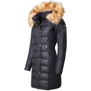 Lång Rockandblue jacka  - Använd en vinter jackan är i fint skick, jackan har äkta päls, priset kan diskuteras vid snabb affär, storlek 32/34