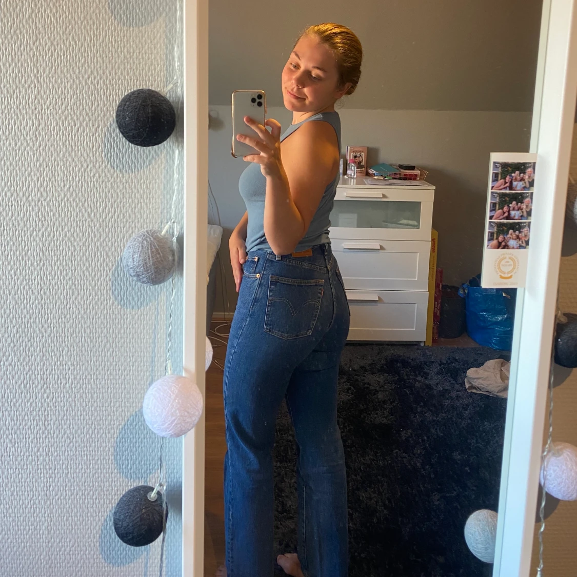 Levis ribcage jeans storlek 25 - 90