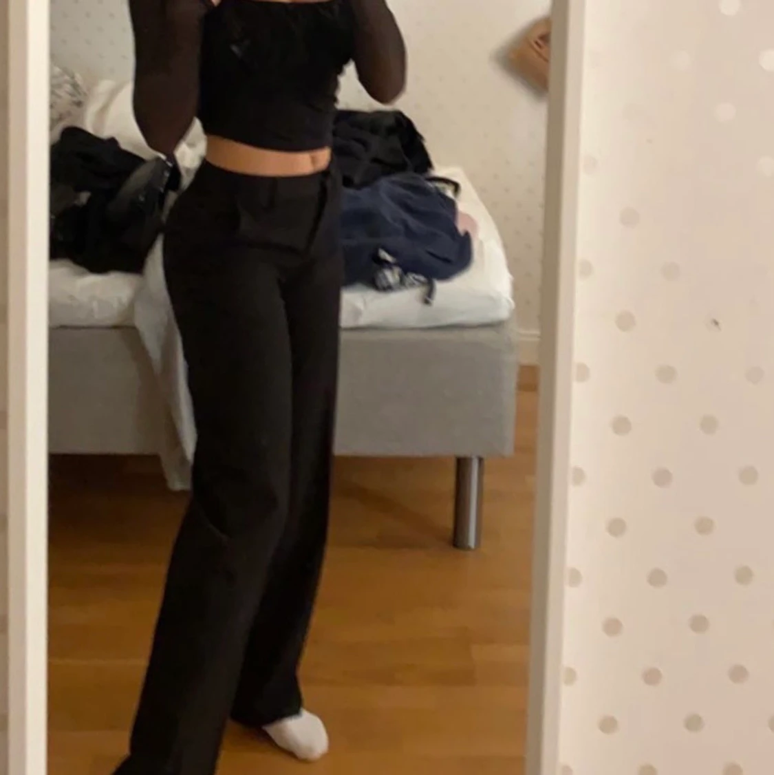 Mid Rise kostymbyxor  - 90