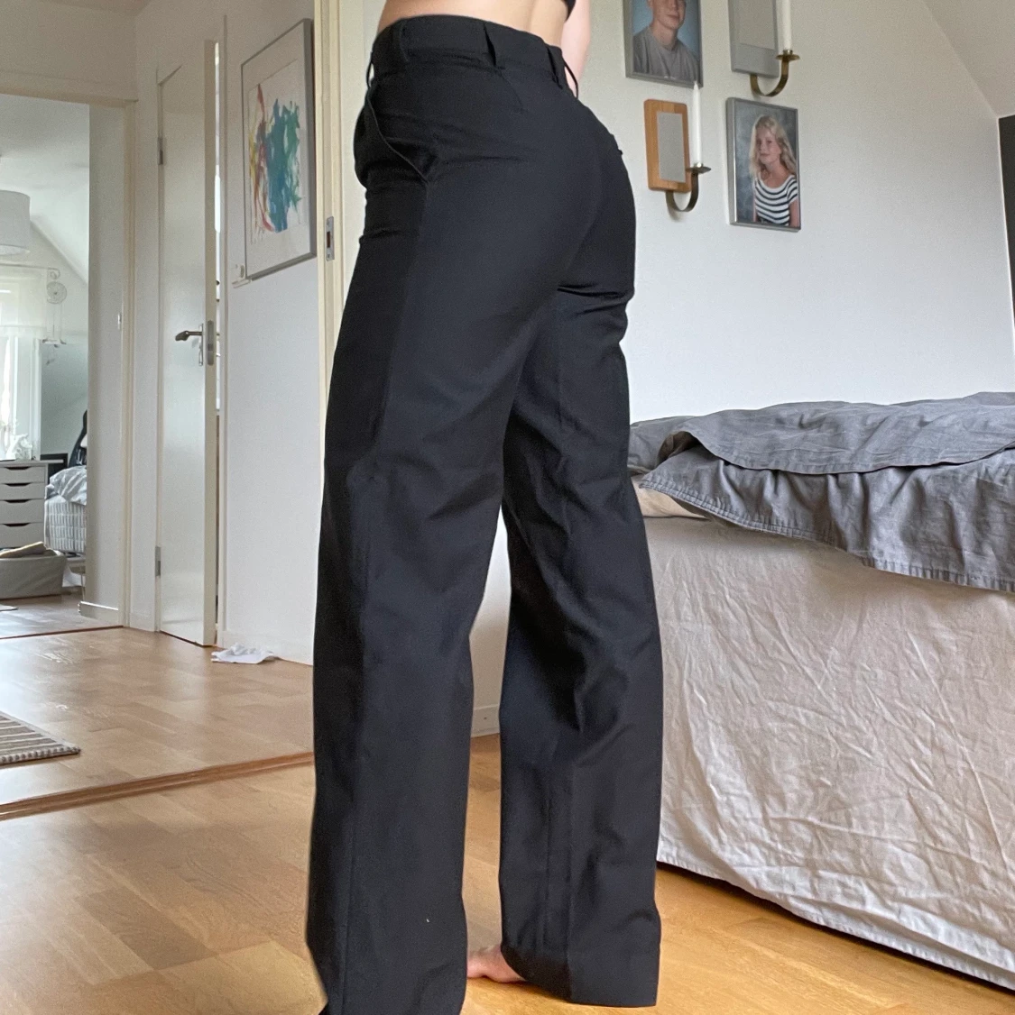 Svarat kostymbyxor  - 90