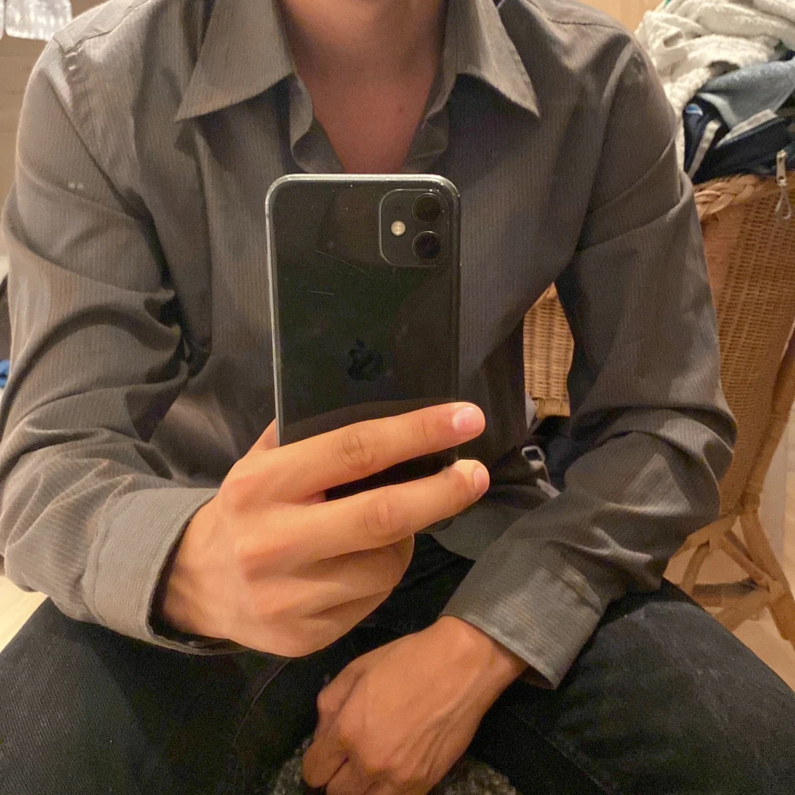 Skjorta med mönster - 90