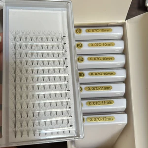 Fransar - Färdiga knippen till fylliga volymfransar. SÄLJER ALLA TILLSAMMANS. 8 askar för 550kr. Gratis lim på köpet!