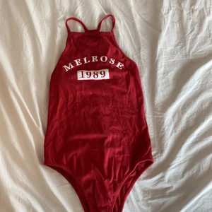 Vintage röd body - Bra skick