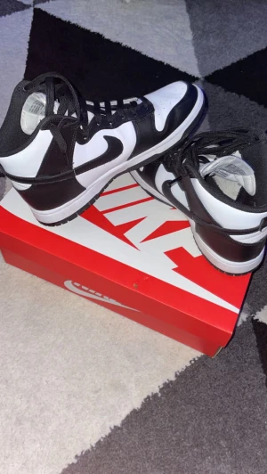 Nike Dunk Hi Retro High - Använda 2 gånger  Inga skador  Box och kvitto finns  