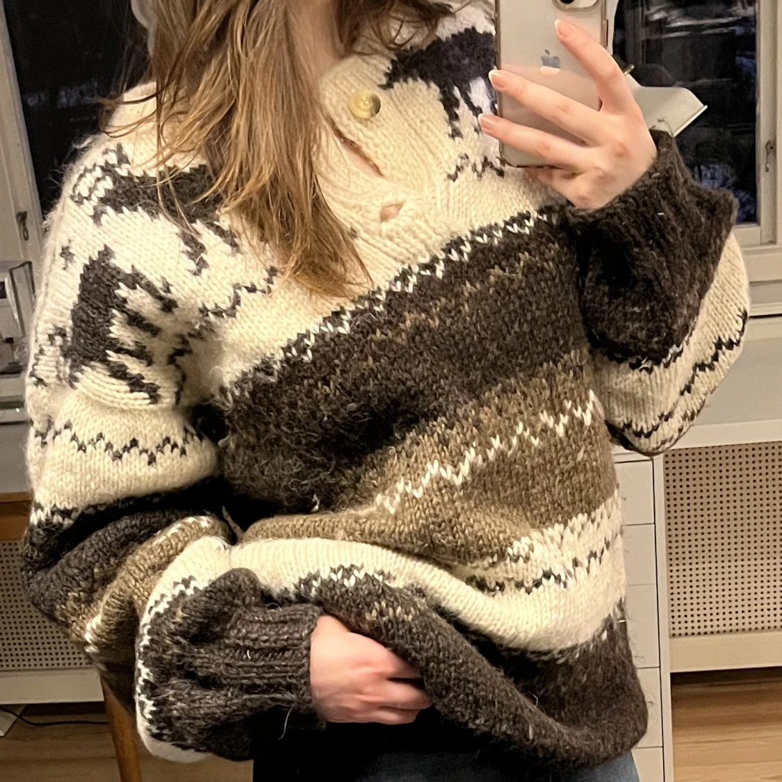 Stickad tröja 