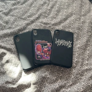 3st iphone X skal  - Bra skick❤️alla 3 för 50 😊 Passar iphone X och XS