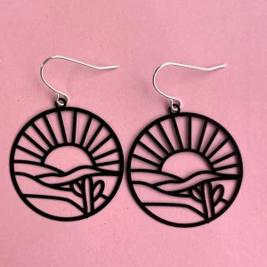 Drömmiga örhängen 💕 - Lätta som en tepåse. Nickelfria krokar och fri frakt 💕