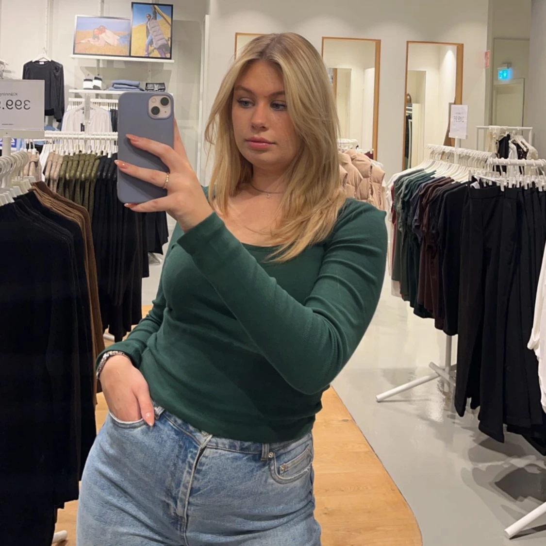 Långärmad topp - 91