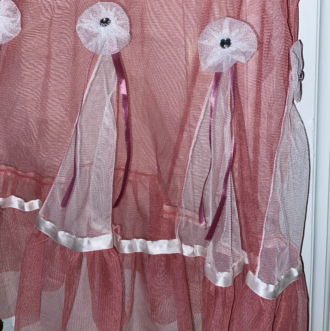 Skit fin genomskinlig klänning - 90