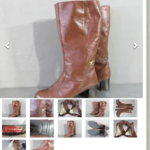 Läderstövlar Monofinn, Stl. 42 - Stövlar Monofinn, Stl. 42 Ovanläder av äkta läder, Made in Finland.