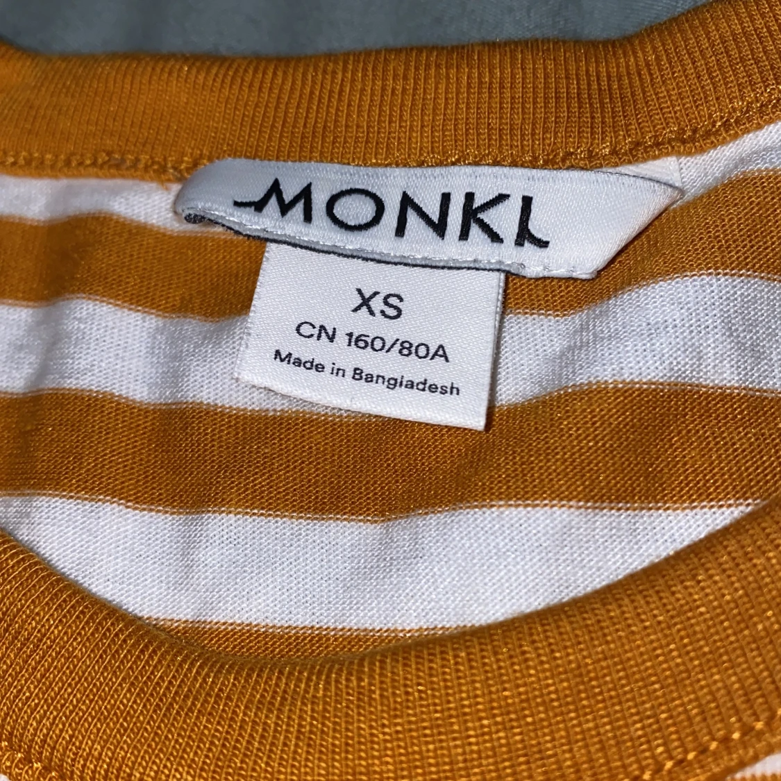 Randig långarmad tröja - 90