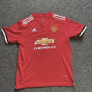 Manchester utd tröja  - Säljer min man utd tröja då jag har använd den fåtal gånger eftersom stor i storleken men är i toppskick. Tröjan är från säsongen 17/18 och är en äkta tröja. Köparen står frakten. 
