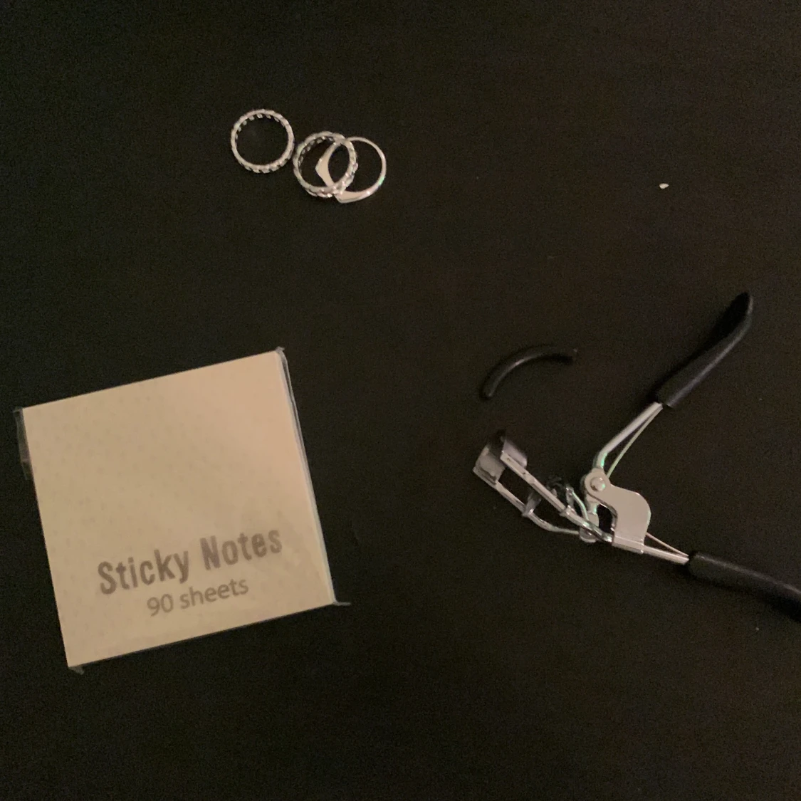 Sticky notes ögonfrans böjare 3 st ringar 