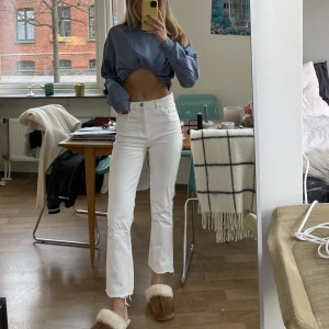 Vita jeans - Jeans från Gina Tricot strl 36 (små i storlek)
