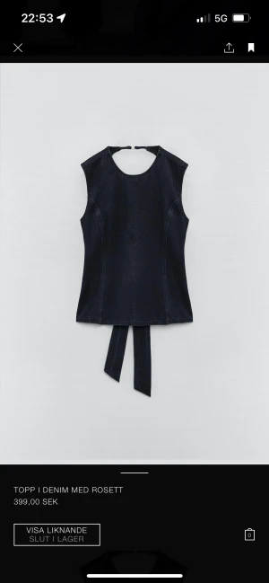 SÖKER ZARA TOPP - Söker zaratoppen på bilden som fanns tidigare i våras. Strl S. XS och M går också bra! Betalar bra.