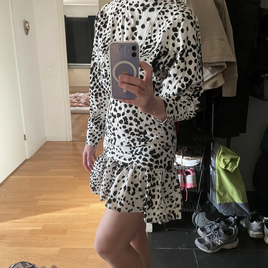 Ny klänning i viscos - 90