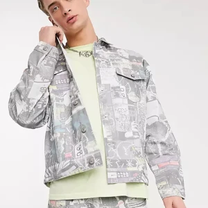 Jaded London Jacka - Säljer denna jeansjacka från jaded london som endast blivit använd en gång. Den är i storlek M❤️Vid köp med swish kostar frakten 69kr och skickas spårbart med postnord😊