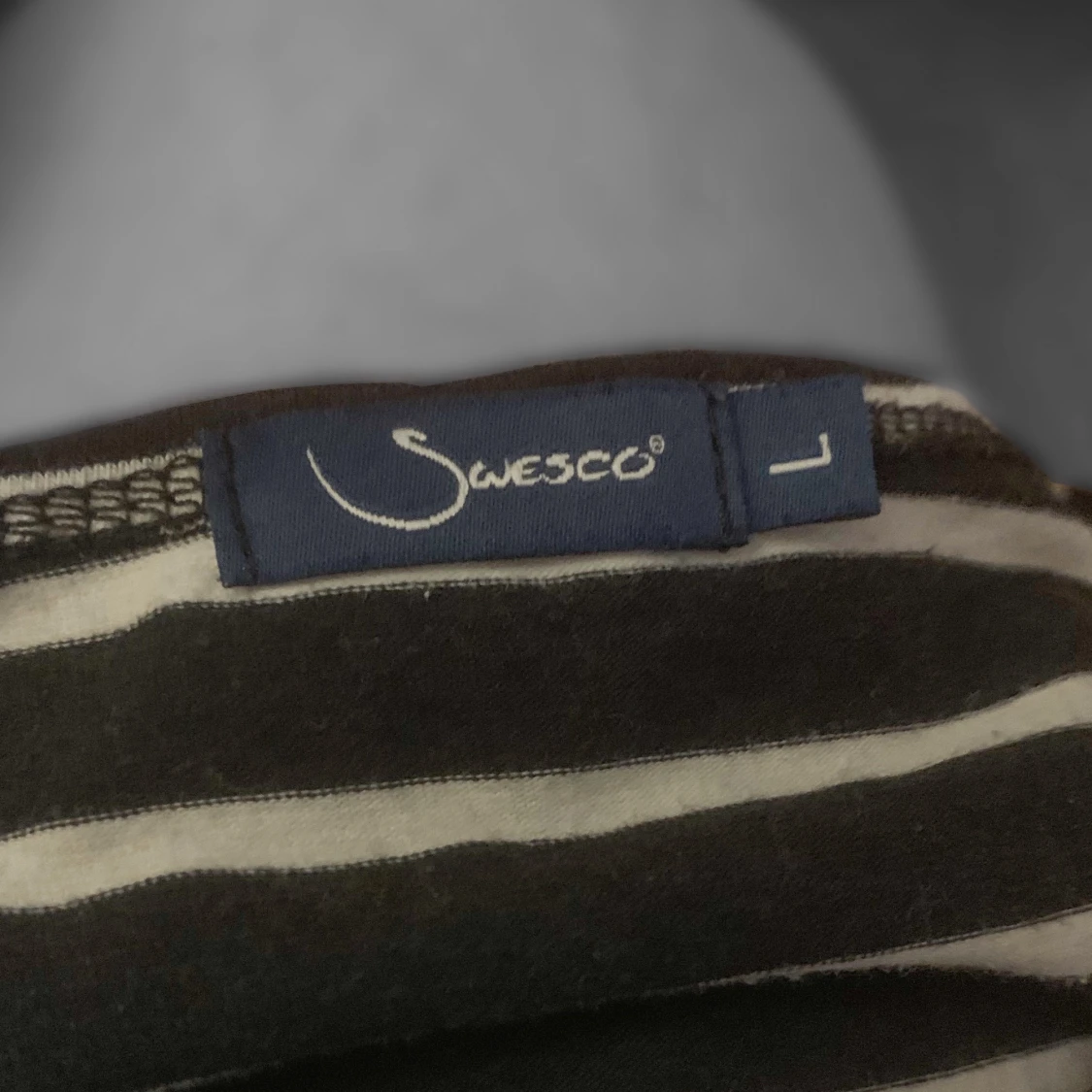 Randig långärmad tröja - 93