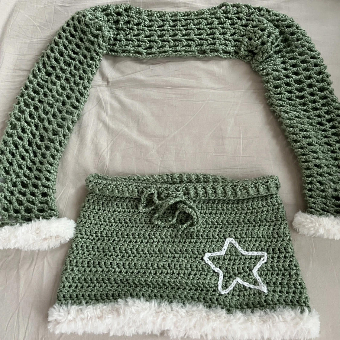 Low waisted mini skirt  - 90