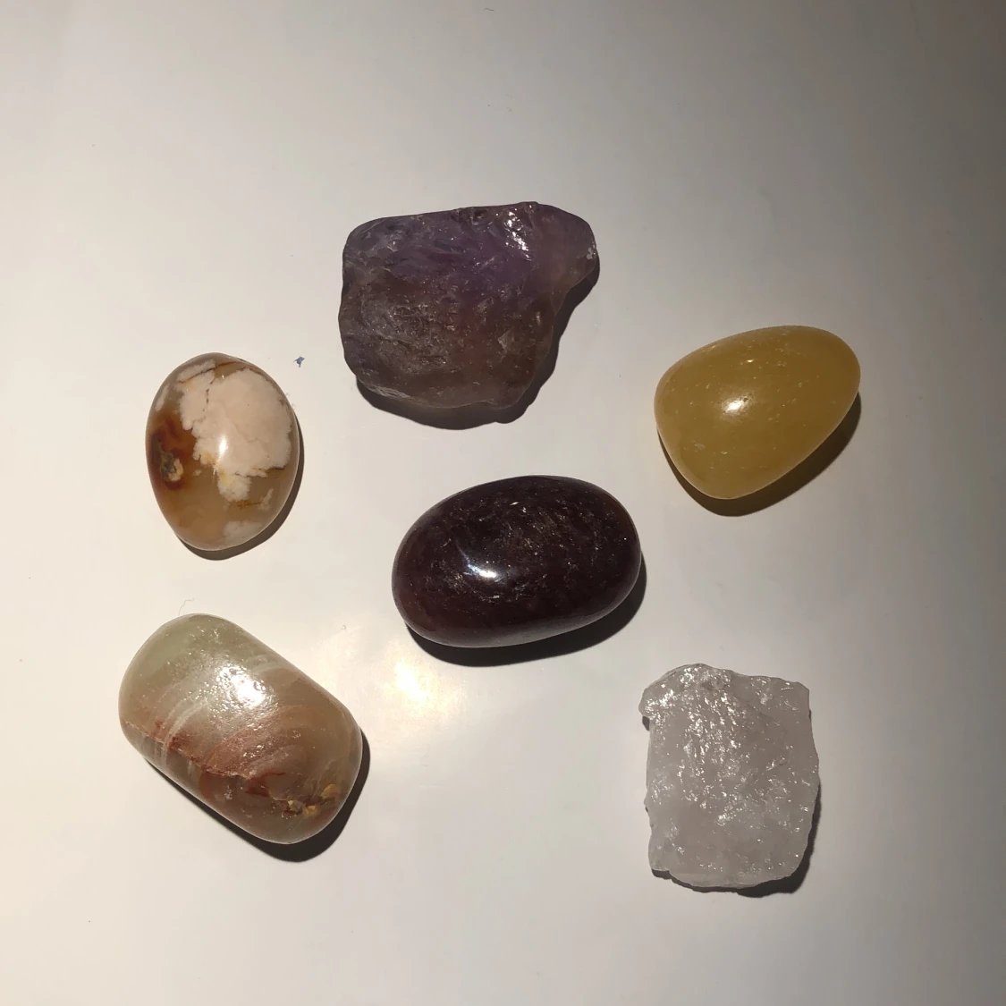 Olika kristaller (äkta)