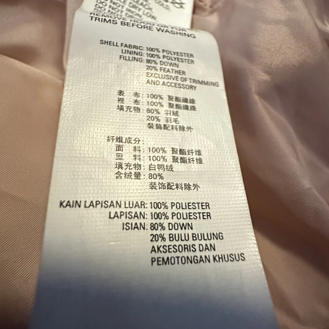 G2000 dunjacka i toppskick - 90