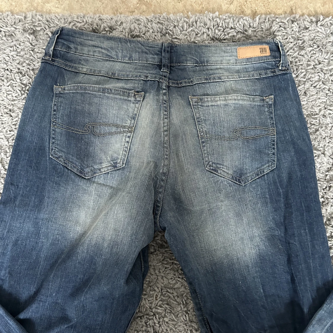Lågmidjade vintage jeans - 90