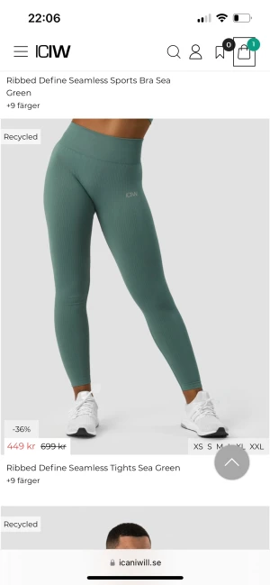 Iciw tights  - Säljer dessa superfina och helt oanvända lappen sitter kvar på grund utav att jag har ett par likadana 