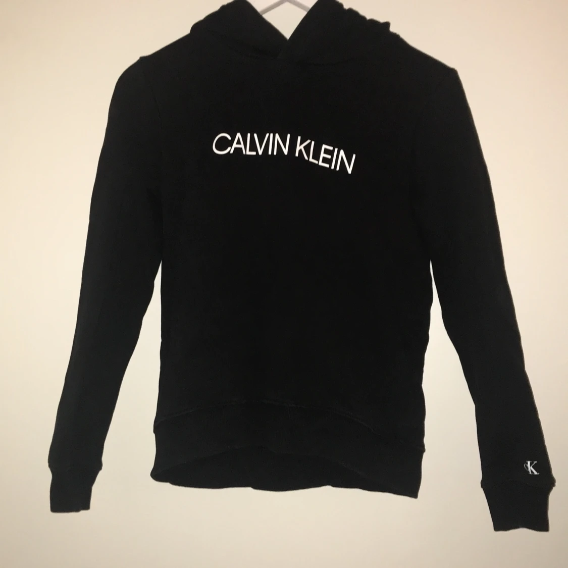 Svart Calvin Klein Hoodie