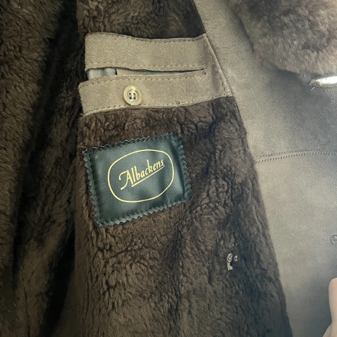 Lång kappa, pälskappa  - 90