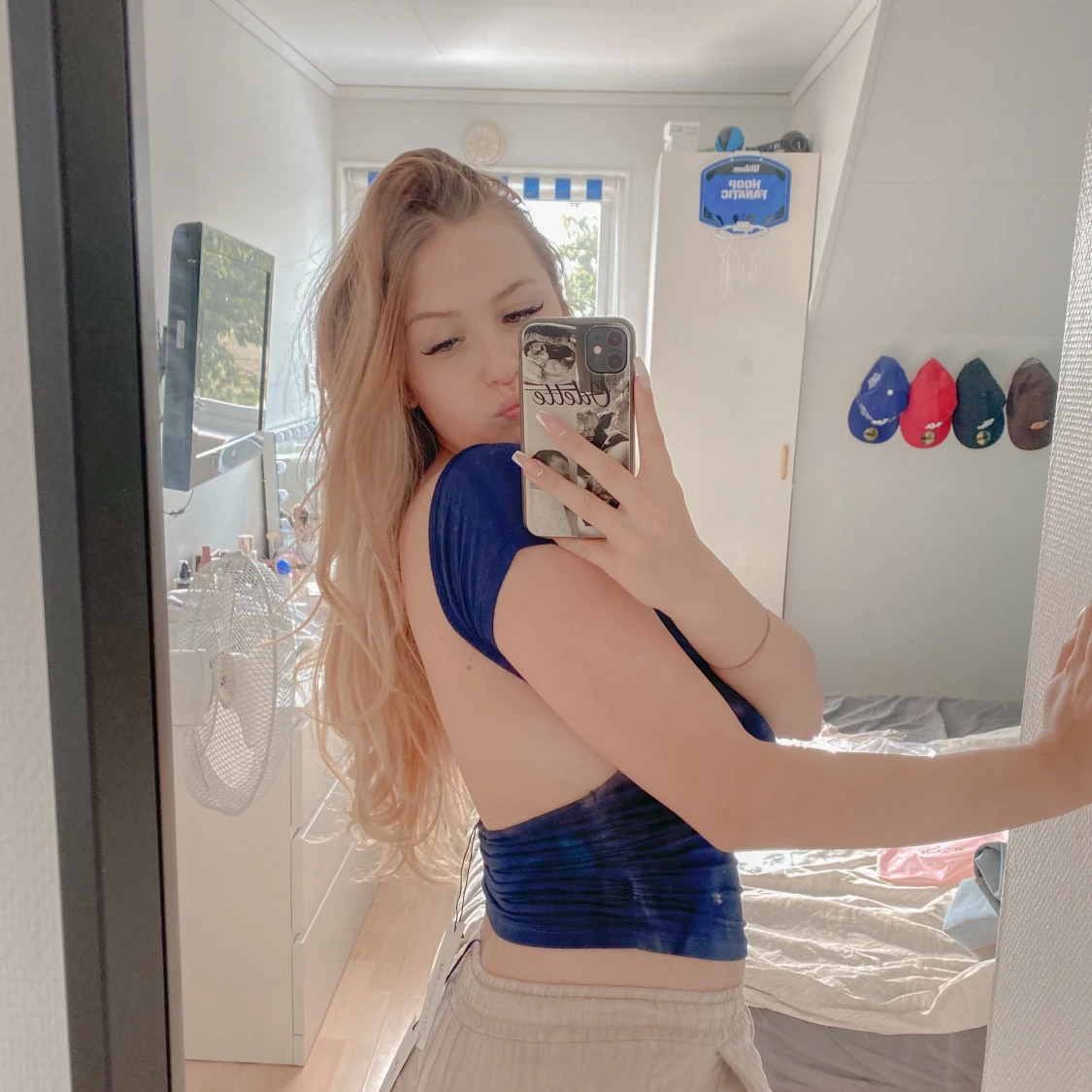 Tröja med öppen rygg