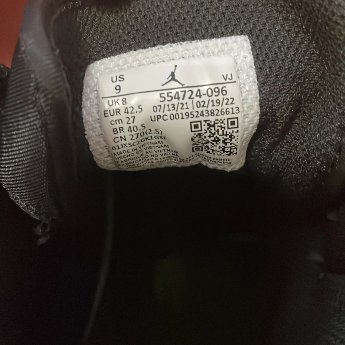 Jordan 1 ”Shadow red” Mid - 91