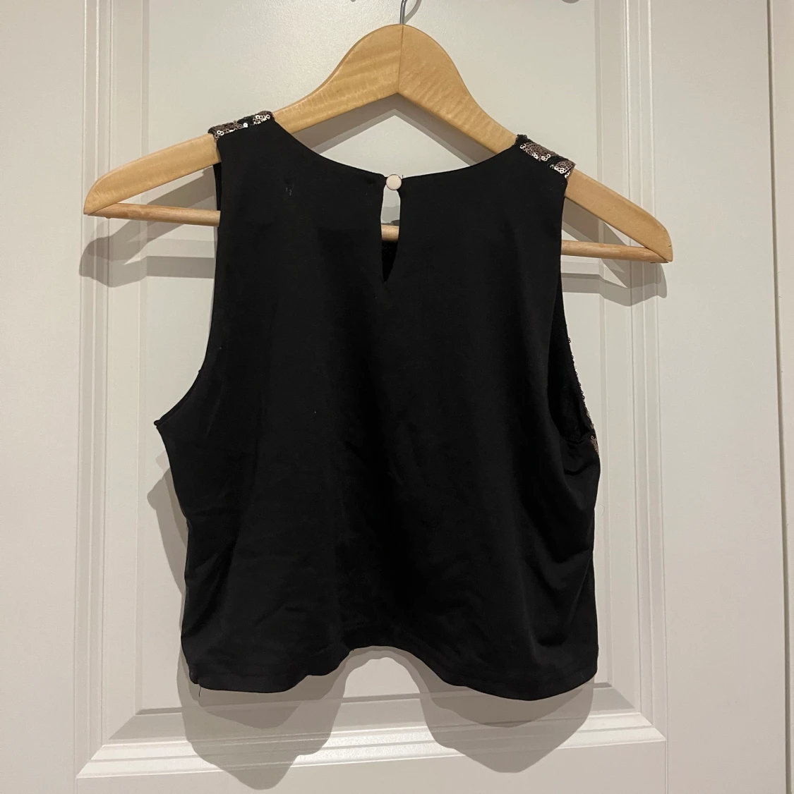 Glittrig crop top  - 90