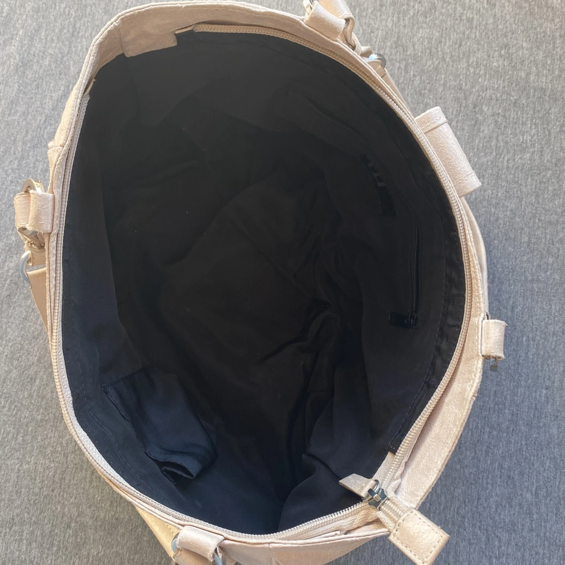 Beige retro väska - 91