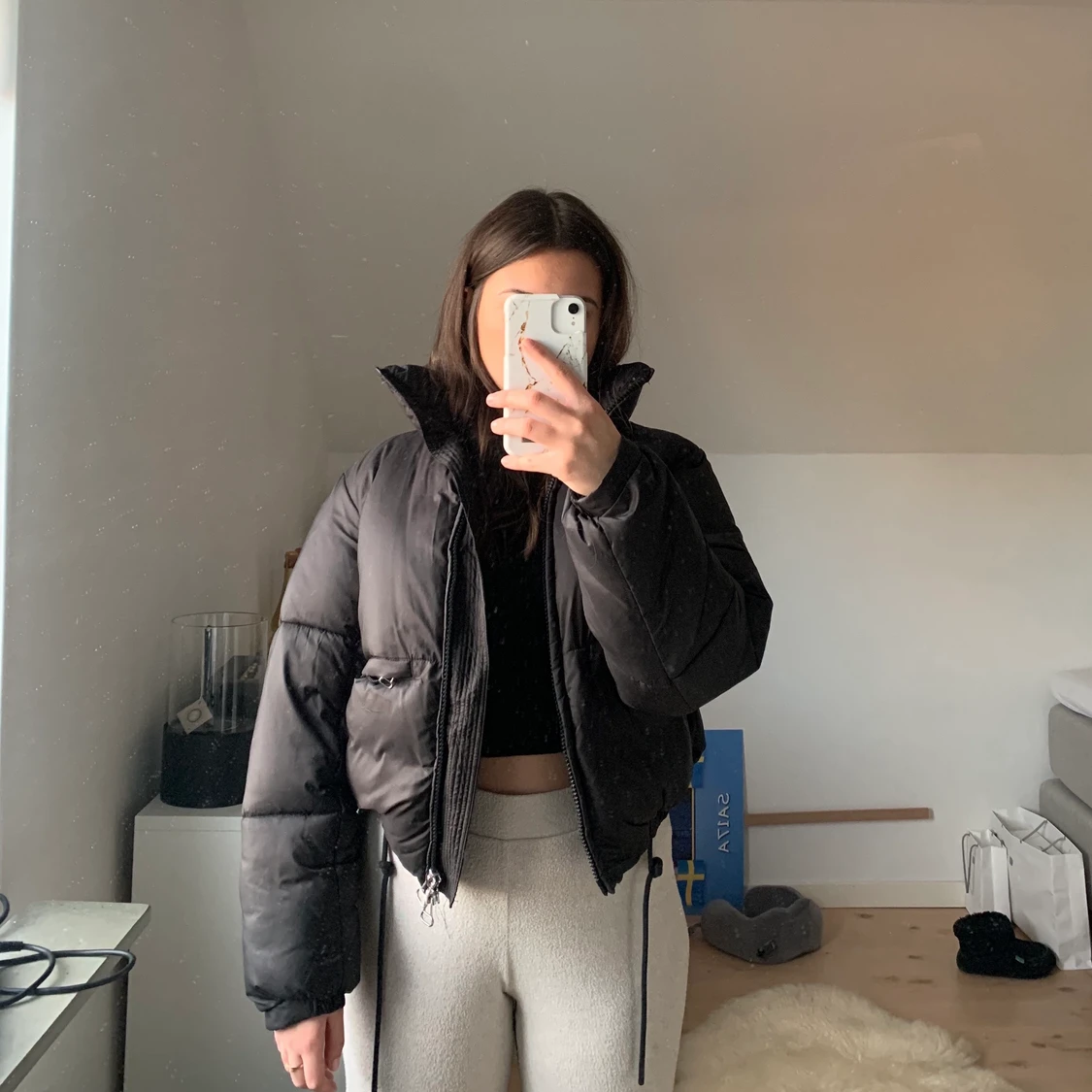 Weekday, puffer jacket Storlek: XS