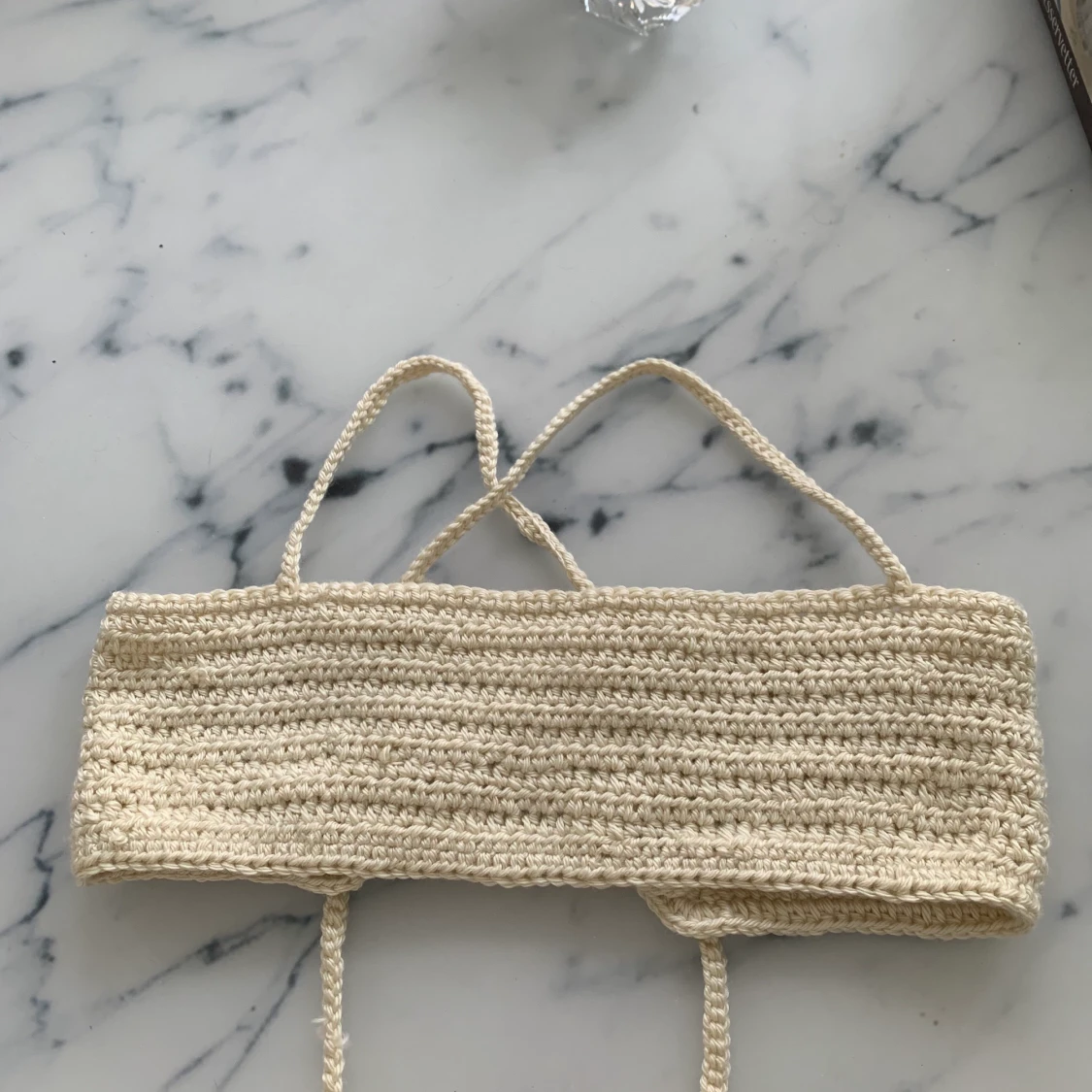 Egenvirkad topp, virkar efter mått  - 90