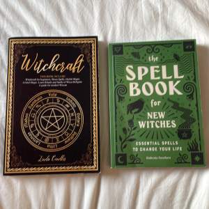 Två witchcraft böcker som inte används längre!! Separat kostar den 120kr var, köp båda för 230! 