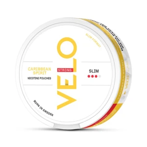 Velo 2 paket - 2 dosor velo, en i smaken caribbean spirit och en i mini soft mint. Båda sidorna är endast testade med en prilla. Säljer båda till priset av en då jag inte kan snusa velo tyvärr
