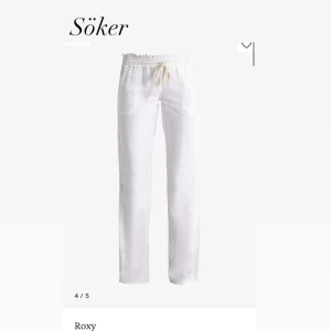 ROXY LINNEBYXOR - Söker vita roxy linnebyxor storlek S. Hör av er om ni har!