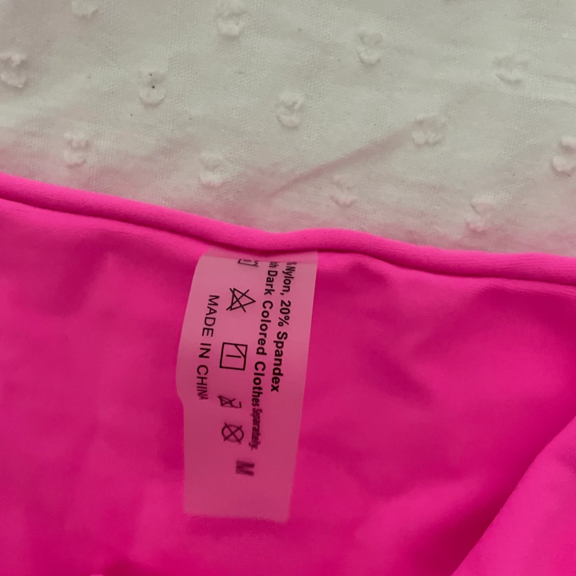 Neon rosa bikini - 90