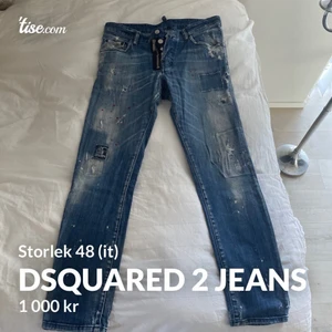 Dsquared 2 jeans  - Cond: 8/10 Säljer mina Dsquared jeans pga ja inte använder dem mer. Köpta från farfetch 