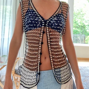 Nättröja - Nätreklam med pärlor💖💖Buda