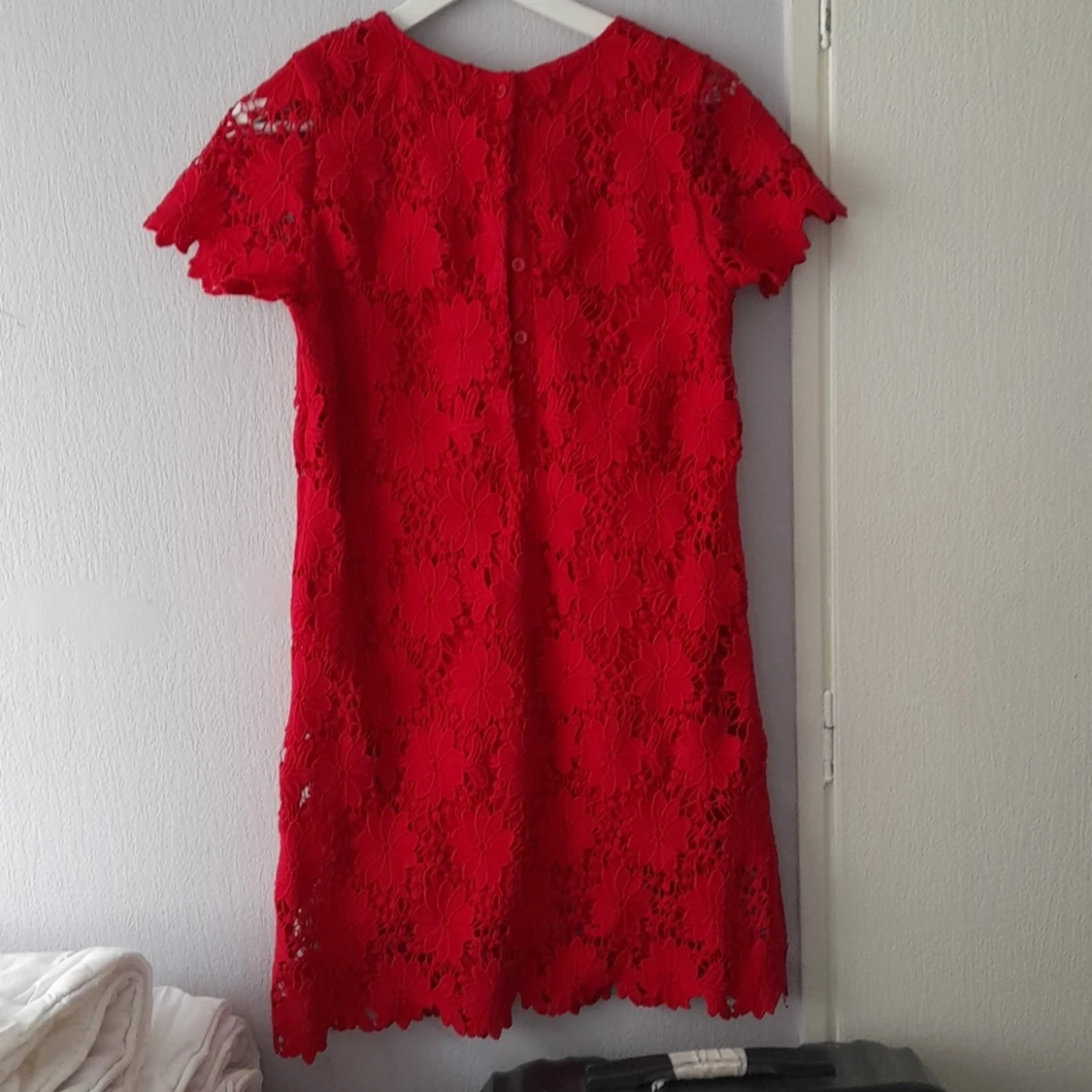 Röd klänning  - 90