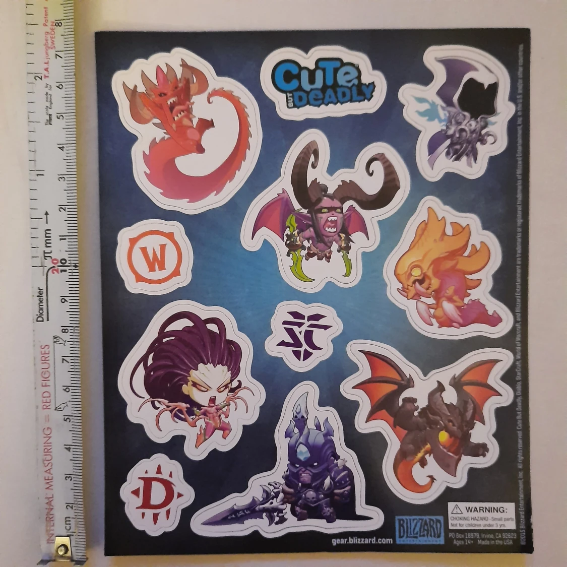 Starcraft figur + magneter - 90