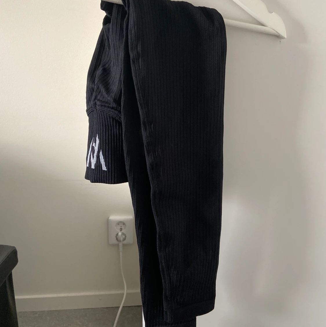Ribbed tränings tights