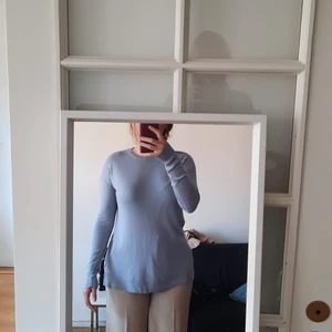 Babyblue shirt - M - A New Day - Soft shirt/sweater for summier evenings. 50% Nylon, 33% Rayon, 17% Modal. Loved sweater but looks good as new.