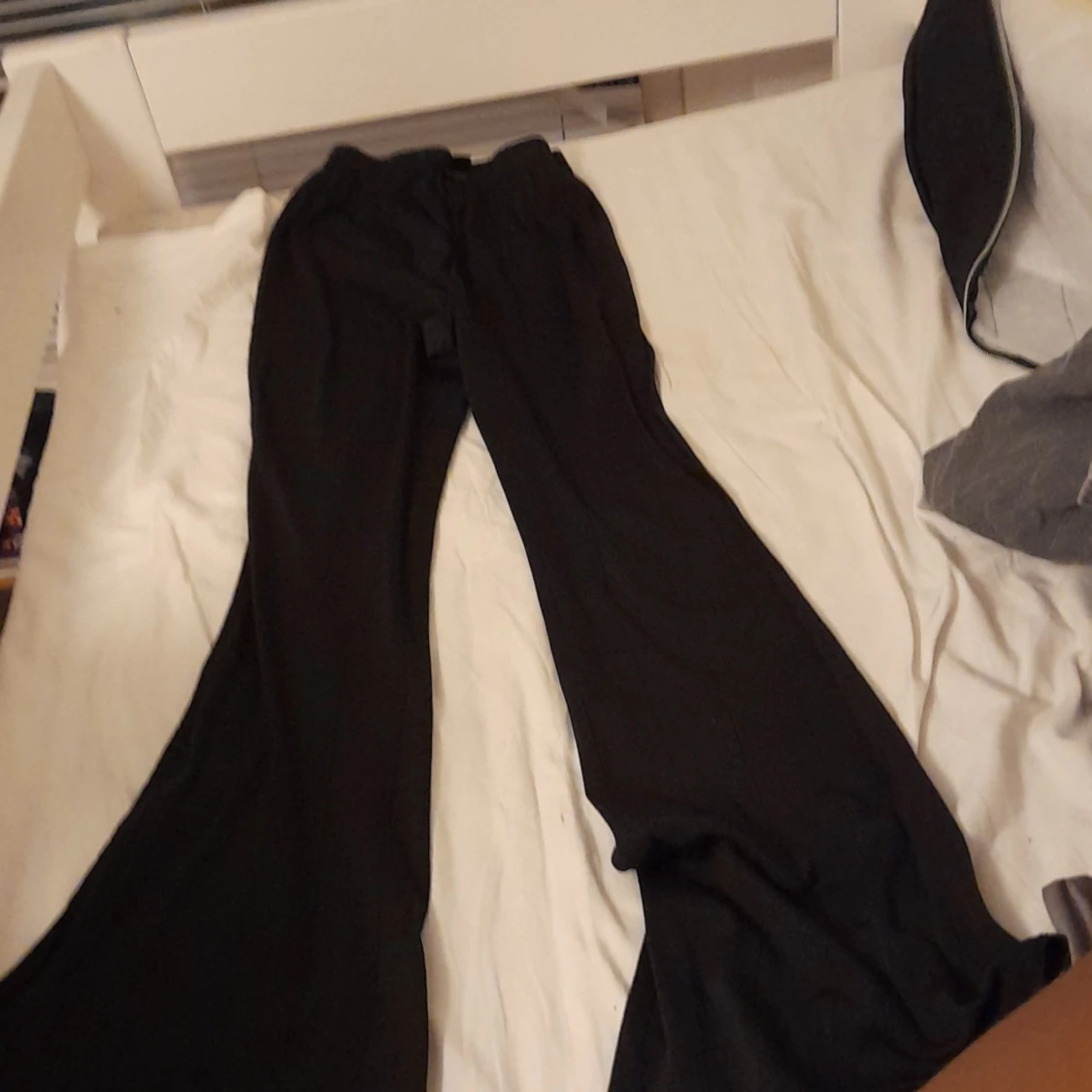 Svarta flared leggins