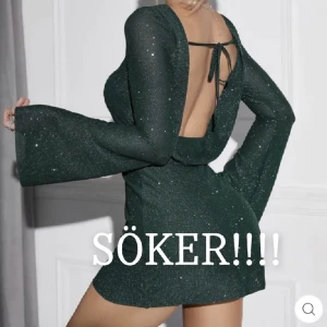 Söker klänning - Söker denna klänning i svart eller grön i storlek S/M. Parthea