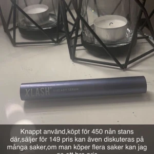 Xlash - Xlash serum, knappt använd säljer för 249kr (skrivit fel på bilden) pris kan diskuteras vid snabbt köp!   DEN FINNS KVAR!!!!