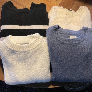 Stickade tröjor  - Säljer massa stickade tröjor!  Storlek S och M  Från Zara, Dobber, Asos och Gina  PM för fler bilder!  600kr för alla 